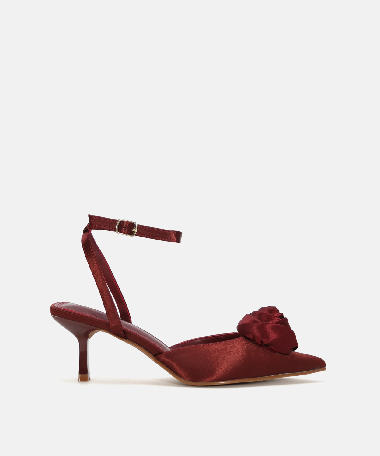 Sapato salto fino flor image number null